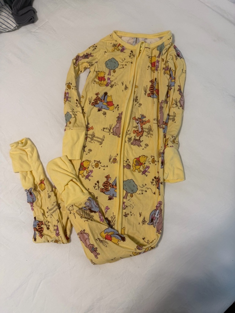 NWOT Little Sleepies Winnie the Pooh Zippy Sz 18-24 M